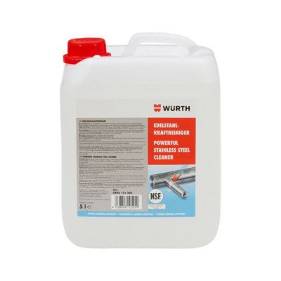 Очищувач Wurth для нержавіючої сталі 5 л (0893121205)