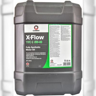 Моторна олива Comma X-FLOW TYPE G 5W-40, 20 л (XFG20L)