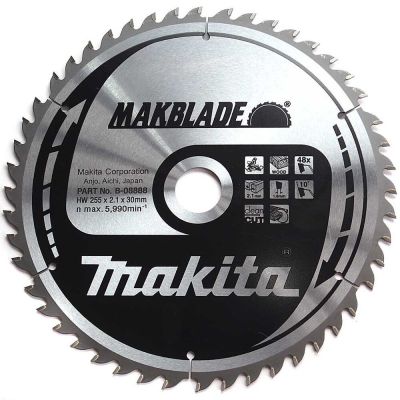 Пильний диск Makita MAKBlade по дереву 255x30 48T (B-08888)