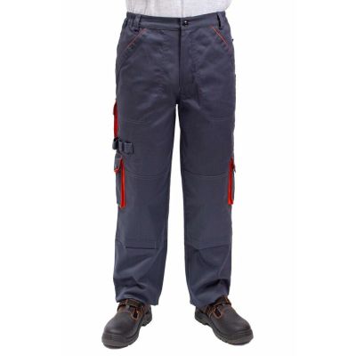 Робочі штани Free Work Dexter сіро-помаранчеві р.56/3-4/XL (56037)