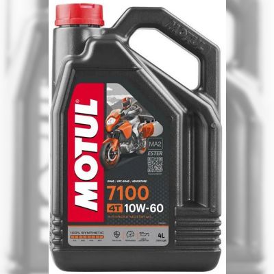 Моторна олива Motul 7100 4T, 10W60 4 л (104101)