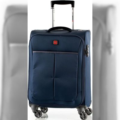 Валіза Swissbrand Silkeborg (L) Navy (SWB_LLSIL940L)