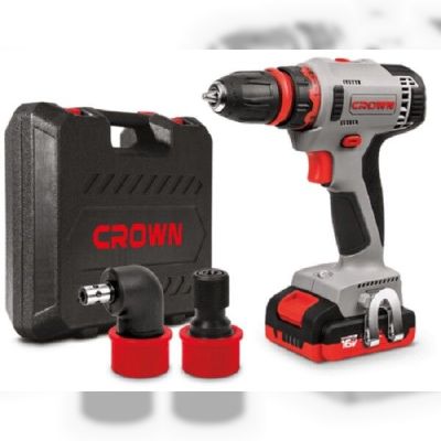 Дриль-шуруповерт акумуляторна Crown CT21082H-2 BMC