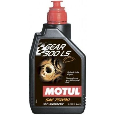 Трансмісійна олива MOTUL Gear 300 LS SAE 75W 90 1 л (105778)