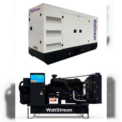 Потужний дизельний генератор WattStream WS70-WS з монтажем