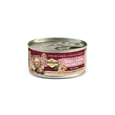 Паштет для кошенят Carnilove Kittens Turkey & Salmon 100 г (лосось та індичка)