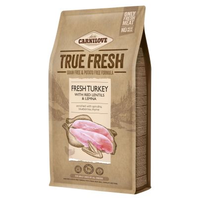 Сухий корм для дорослих собак усіх порід Carnilove True Fresh TURKEY for Adult dogs 4 кг (індичка)