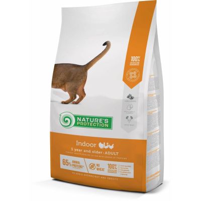 Сухий корм для котів Nature's Protection Indoor 2 кг - домашня птиця