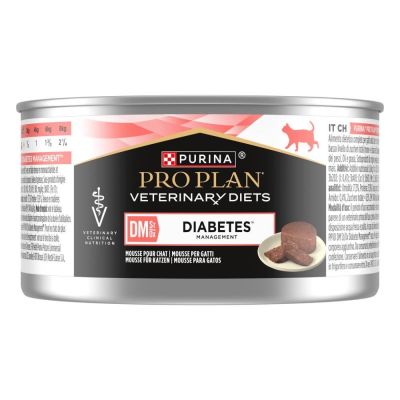 Вологий корм для котів Pro Plan Veterinary Diets ST/OX Diabetes Managment 195 г