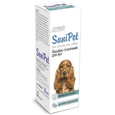 Лосьйон для вух ProVET SaniPet 30 мл - dgs
