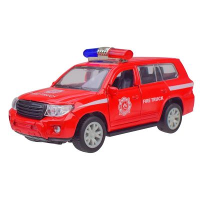 Автомодель Автопром Поліцейський позашляховик червоний 1:32 (A3241/1)