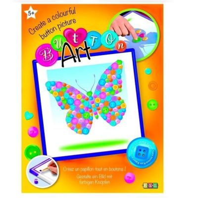 Набор для творчества Sequin Art BUTTON Butterfly (SA1528)