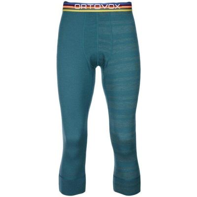 Термоштаны мужские Ortovox 185 Rock'N'Wool Short Pants M pacific green S бирюзовый