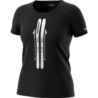 Футболка женская Dynafit Graphic Co W S/S Tee 70999 917 42/36 черный