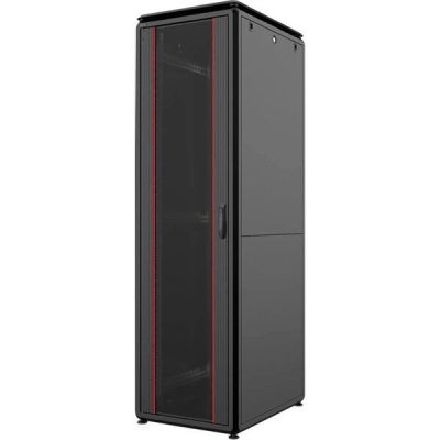 Шкаф MIRSAN GTV SERVER 19" 42U 600x800, RAL 9005 (MR.GTV42U68DE.01_PRF63)