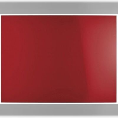 Доска стеклянная магнитно-маркерная 1200x900 красная Magnetoplan Glassboard-Red UA