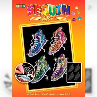 Набор для творчества Sequin Art ORANGE Street Feet (SA1514)