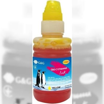 Контейнер с чернилами G&G для Epson L100/L200 yellow (G&G-C13T66444A)