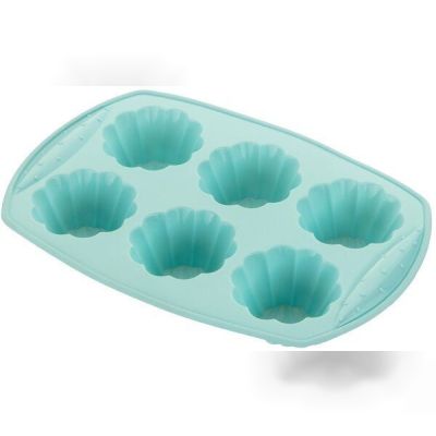 Форма для выпечки маффинов Ardesto Tasty baking на 6 шт. 30*21*4 см, Blue (AR2318T)