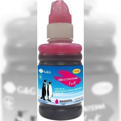 Контейнер с чернилами G&G для Epson L800 magenta (G&G-C13T67334A)
