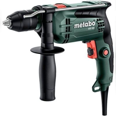 Дрель ударная Metabo SBE 650, быстрозажимной патрон (600742850)