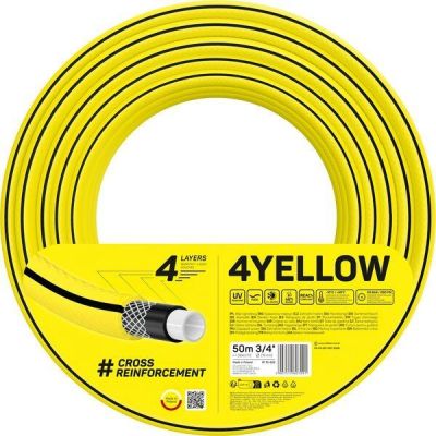 Шланг садовый Cellfast 4YELLOW 3/4" 50м (10-522)