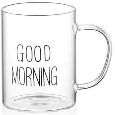 Набор чашек с ручками Ardesto Good Morning, 420 мл, 2 од., боросиликатное стекло (AR2642GM)