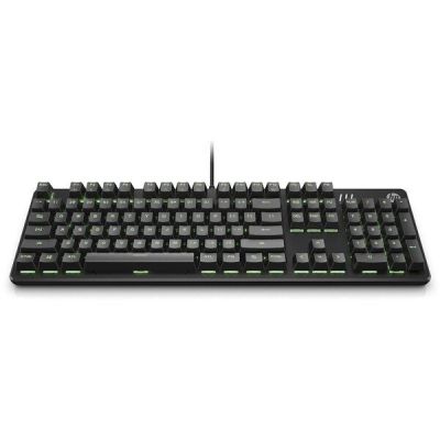 Игровая клавиатура HP Pavilion Gaming 550 RGB 104key Red Hybrid USB Black (9LY71AA)