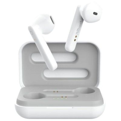 Наушники Trust Primo Touch True Wireless Mic White