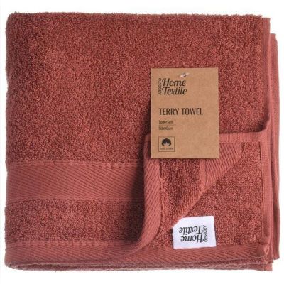 Полотенце махровое Ardesto SuperSoft, терракота, 50х90см (ART2250RT)