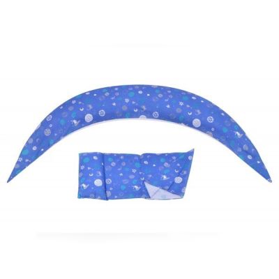Подушка для беременных Nuvita 10 в 1 DreamWizard Синяя NV7100Blue (NV7100BLUE)