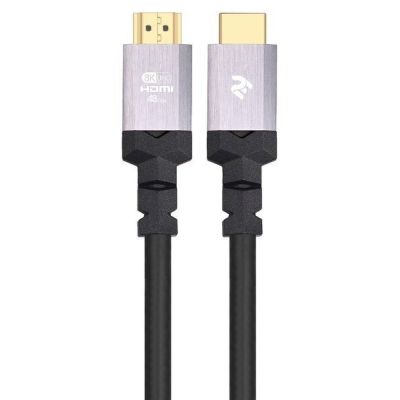 Кабель HDMI 2Е (AM/AM) v2.1 Ultra High Speed 1.8m, Black (2EW-1143-1.8M)