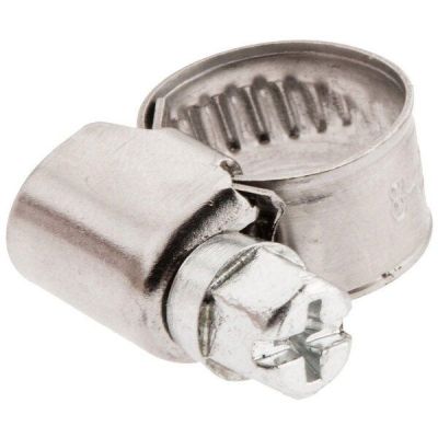 Хомут червячный TOPEX, 8-12 мм, ширина 9 мм, W2 (37D501)