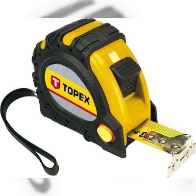 Рулетка измерительная TOPEX с магнитом 5м 27C345