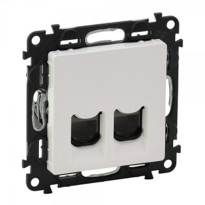 Розетка Legrand двойная RJ45 Кат.5е UTP white, Valena LIFE