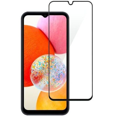 Защитное стекло 2E для Samsung Galaxy A14,2.5D,(1 Pack),black border (2E-G-A14-SMFCFG-BB)
