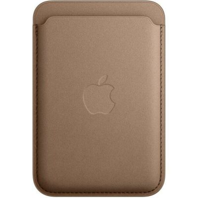 Чехол-бумажник Apple для iPhone FineWoven Wallet with MagSafe Taupe (MT243ZM/A)
