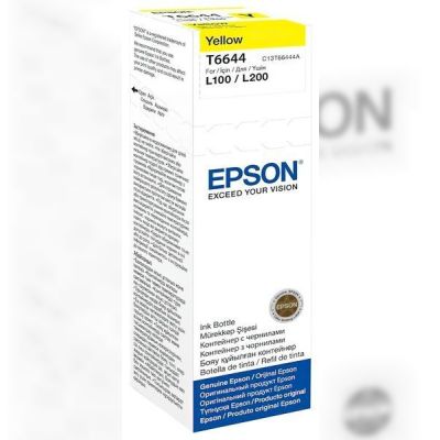 Чернила EPSON L100/ L200 yellow (C13T66444A)