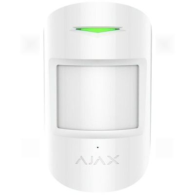 Беспроводной датчик движения и разбития Ajax CombiProtect, Jeweller, 3V CR123A, белый