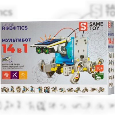 Робот-конструктор Same Toy Мультибот 14 в 1 на солнечной батарее (214UT)