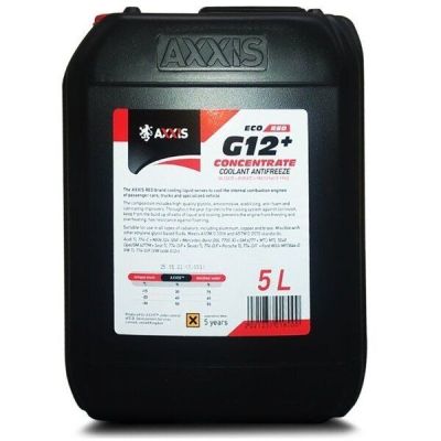 Антифриз Axxis концентрат Eco -80°C Red G12+ 5л (48021237018) (AX-P999-G12R ECO5l)