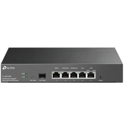 Маршрутизатор TP-LINK TL-ER7206 2xGE LAN 1xGE WAN 2xGE LAN 1xSFP VPN Omada (ER7206)