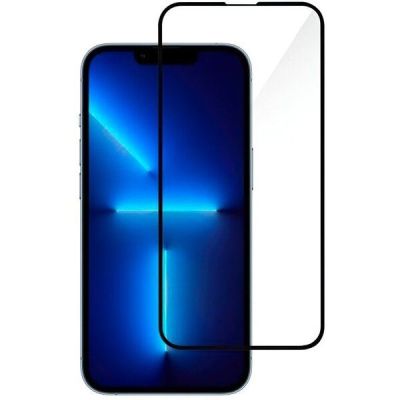 Защитное стекло 2E для Apple iPhone 13/13 Pro 2.5D FCFG Black Border (2E-IP-13-6.1-SMFCFG-BB)