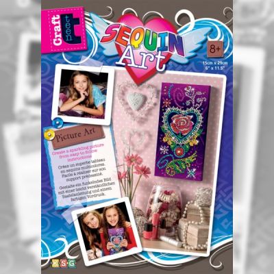 Набор для творчества Sequin Art PICTURE ART Craft Teen Rose (SA1419)