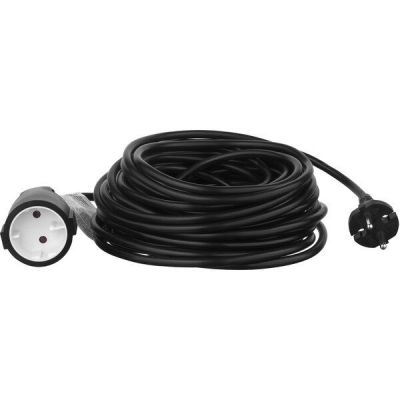 Сетевой удлинитель 2E 1XCEE7/17, 2G*1.0мм, 15м, black