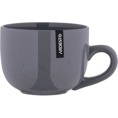 Чашка Ardesto Bagheria 480 мл Grey керамика (AR2648GREY)