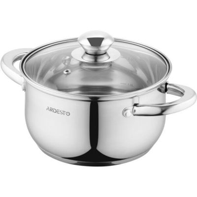 Кастрюля Ardesto Gemini Gourmet Spoleto, 2.3 л, нержавеющая сталь (AR1923GSS)