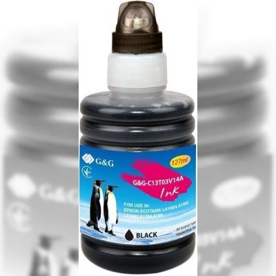 Контейнер с чернилами G&G для Epson L4150/L4160 black (G&G-C13T03V14A)
