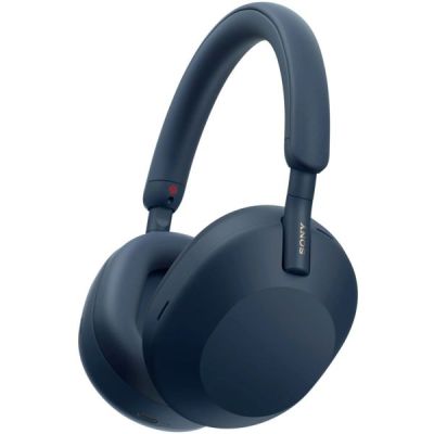 Наушники Bluetooth Sony WH-1000XM5 Blue (WH1000XM5L.CE7)
