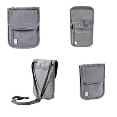 Кошелёк Wenger Neck Wallet with RFID pocket серый (604589)